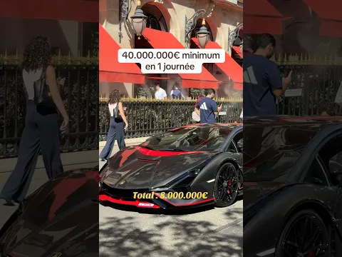 Les Milliardaires saoudiens et qataris débarquent à Paris 😱#supercars #rich #voiture