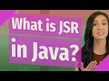What is JSR in Java