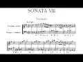A. Corelli - Violin Sonata in E minor Op. 5 no. 8 - Score