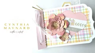 Sizzix Series Lori Whitlock Mini Album With Alternate Page Idea Flip Through and Tutorial
