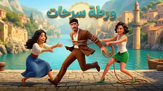 مسلسل الخليفة   أغنية ورطة سرحات دندنها