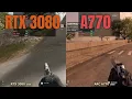 intel arc a770 vs RTX 3080