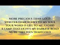 More Precious Than Gold (Psalm 19 Worship Song)