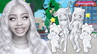 I Started a GHOST FAMILY⭐ | Roblox Life Together Rp