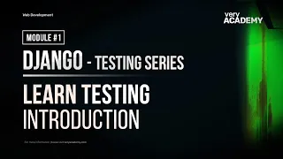 Django Testing - Introduction to testing in Django