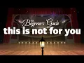The Beginner s Guide This Is Not For You