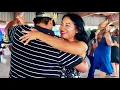 Disfrutando del baile en la pulga de Mercedes y Alamo Texas RGV