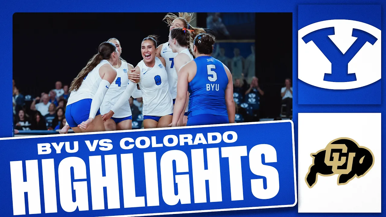 BYU Women's Volleyball vs Colorado || Full Game Highlights 2026