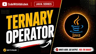 Ternary Operator in Java Explained with Examples Java Tutorial Java Operator