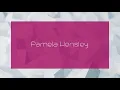 Pamela Hensley - appearance