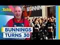 Bunnings worker reflects on 30 years at the company Today Show Australia