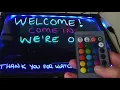 Review of the AGPtEK LED illuminated Message Board
