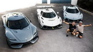 the luxury car dream 10 000 000 koenigsegg gemera jesko absolut regera vlog 4 part 2 