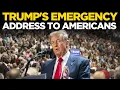 Download Lagu LIVE | 'All Out War Declared': Trump's EMERGENCY Speech; Signs Shocking LAW For America | US News