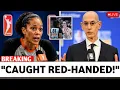 WNBA IN CHAOS Adam Silver REACTS as 3 REFS SUSPENDED While Rebecca Lobo EXPOSES Caitlin Clark TRUTH