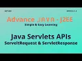 Java Servlet APIs Advance Java Session 4 Aether