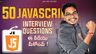 50 Javascript Interview Questions Telugu