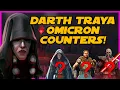 SWGOH - MOAR Darth Traya Omicron Counters Reviewing counter vids from other channels