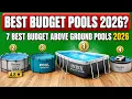 7 Best Budget Above Ground Pools on Amazon 2026