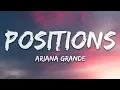 Ariana Grande - positions (Lyrics)