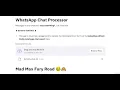 Streamlit App Python 3 Whats-App Chat Processor