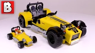 Lego Caterham Seven 620R Ideas Set 21307 + Minifigure Scale Custom Build!