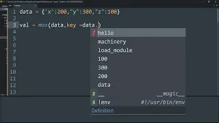 Getting key with maximum value in dictionary