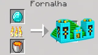 Minecraft, mas POSSO Cozinhar Qualquer ITEM...
