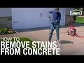 How to Remove Oil Stains from a Concrete Driveway