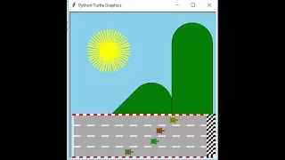 Instructions to store and run Racing Turtles program created in Python