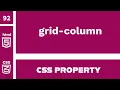 CSS Property grid-column explained