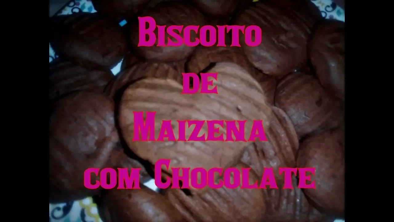 BISCOITO 3 INGREDIENTES - Maizena e Leite Condensado. 