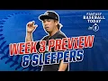 Week 3 Sleeper Hitters Two-Start Pitchers Fantasy Baseball Advice