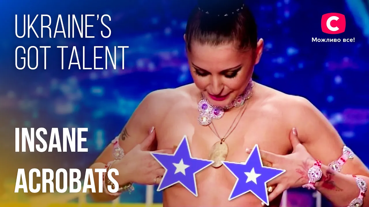 Wild 🐈 with Naked 🍒 on the Broken Glass | Amazing Auditions | Got Talent 2023