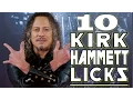 Download Lagu 10 Kirk Hammett Licks You Must Know - Guitar Lesson with Full Tabs