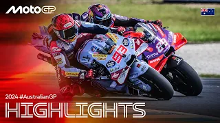 motogp race highlights 2024 australiangp