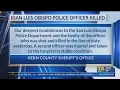 1 officer killed 1 wounded in San Luis Obispo shooting