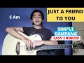 Download Lagu CHORD SIMPLE GAMPANG (Just A Friend To You - Meghan Trainor) (Tutorial Gitar) Easy Chords!