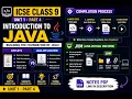 Introduction to Java Applets Applications JVM Compilation Process ICSE Class 9 U1 - Part 4