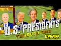 U S Presidents Through Time 1789 to 2022 Timeline