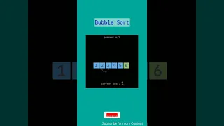 Bubble Sort Algorithm Animation