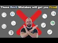 These 10 Revit Mistakes will get you Fired