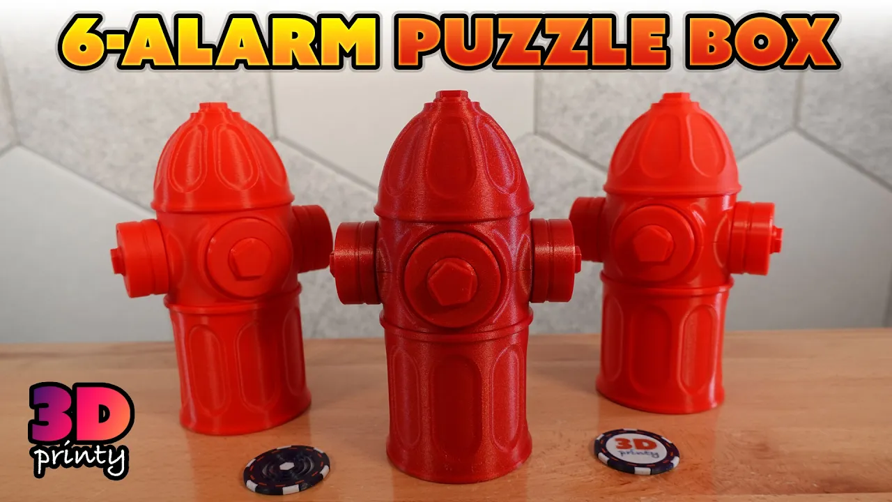 6-Alarm Puzzle Box