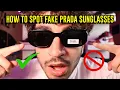 HOW TO SPOT FAKE PRADA SUNGLASSES Really Simple