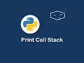print call stack in python