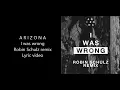 A R I Z O N A - I Was Wrong (Robin Schulz Remix) (lyric video)