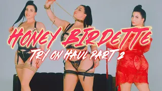 honey birdette try try on haul pt 2 korina kova