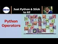 How to work with Python Operators PyCSR Learn Python Online with Pankaj Soni