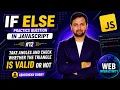 Check If a Triangle Is Valid Using Angles If-Else Practice Question JavaScript Abhishek