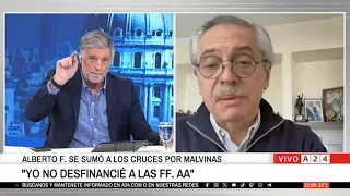 📢 ALBERTO FERNÁNDEZ: “QUE NO SE PREOCUPEN LOS INGLESES PORQUE ARGENTINA ESTÁ DESARMADA”